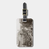 Paris: Les Halles, C1900 Gepäckanhänger (Vorderseite vertikal)