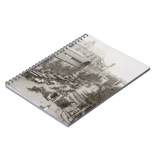 Paris: Les Halles, C1900 Notizblock (Linke Seite)