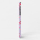 Paris-Liebesmuster – Eiffelturm & Rosen Nahtlos Case-Mate iPhone Hülle (Hinten/Links)