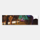 Paris Lighted Trees Autoaufkleber (Vorne)