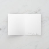 Paris Lights Dankeschön Card Dankeskarte (Innenseite)