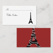 Paris Lights Platzkarten (Vorne/Hinten)