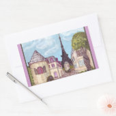 Paris like Landscape with Eiffel Tower Aufkleber (Umschlag)