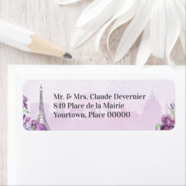 Paris Lila Iris French Napkins