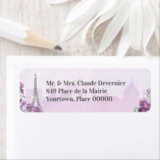 Paris Lila Iris French Napkins