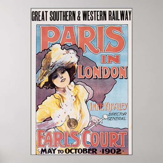 Paris: London Earls Court Poster (Vorne)