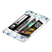 Paris London New York Books Magnet (Linke Seite)