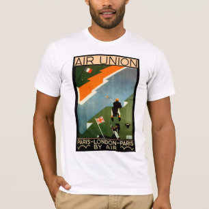 Paris - London - Paris auf dem Luftweg T-Shirt