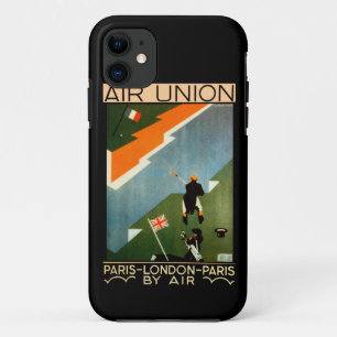 Paris - London - Paris durch Air Case-Mate iPhone Hülle