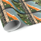 Paris - London - Paris durch Air Geschenkpapier (Rolleneckpunkt)