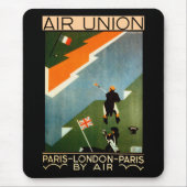 Paris - London - Paris durch Air Mousepad (Vorne)