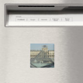 Paris Louvre Glass Magnet (In Situ (Geschirrspüler))
