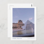Paris, Louvre Museum | Reisen Postkarte (Vorne/Hinten)