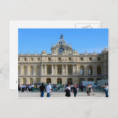 Paris, Louvre Postkarte (Vorne/Hinten)