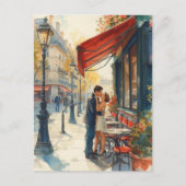 Paris Love Postkarte (Vorderseite)