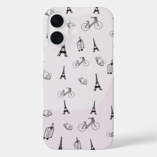 Paris Lover Case-Mate iPhone Hülle (Rückseite)