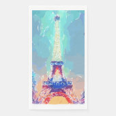 Paris Lovers Eiffel Tower Serviette (Vorderseite)