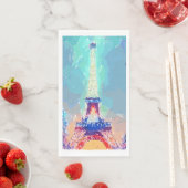 Paris Lovers Eiffel Tower Serviette (Beispiel)