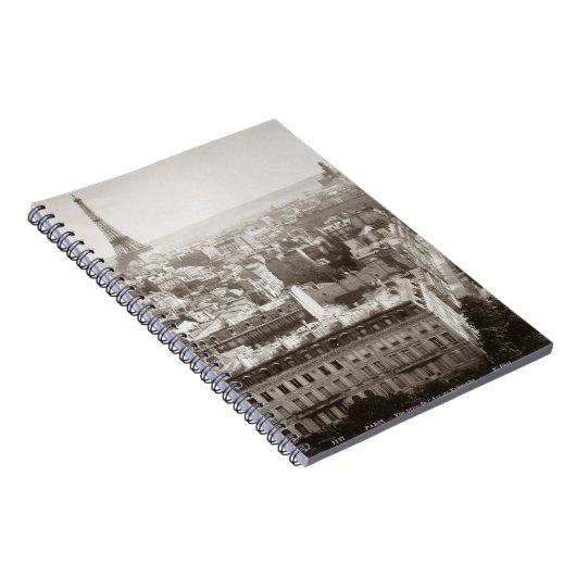 Paris: Luftaufnahme, 1900 Notizblock (Rechte Seite)