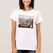 Paris: Luftaufnahme, 1900 T-Shirt (Vorderseite)
