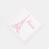 Paris Luncheon Paper Napkins Serviette (Ecke)
