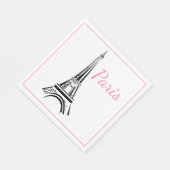 Paris Luncheon Paper Napkins Serviette (Ecke)