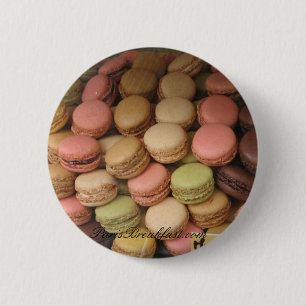 Paris MACARONS Button