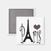 Paris Magnet (Vorderseite/Rückseite)