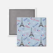 Paris Magnet (Vorderseite/Rückseite)