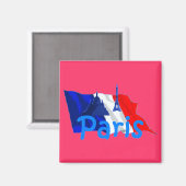 PARIS Magnet (Vorderseite/Rückseite)