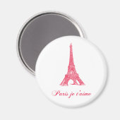 Paris Magnet (Vorderseite/Rückseite)