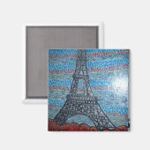 Paris Magnet (Vorderseite/Rückseite)