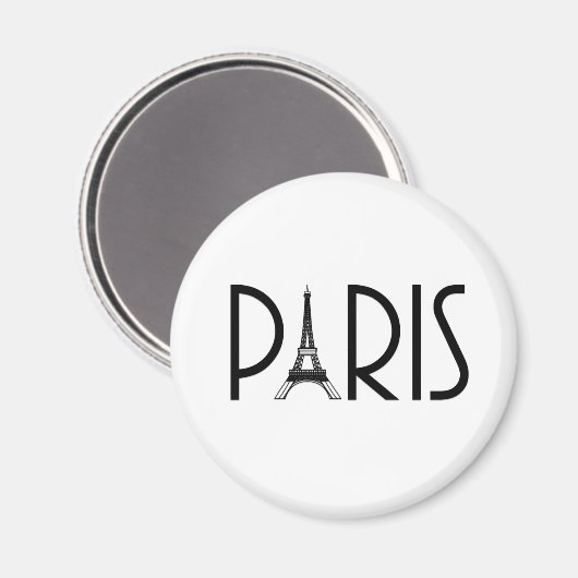 PARIS Magnet (Vorderseite/Rückseite)