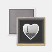 Paris-Magnet Magnet (Vorderseite/Rückseite)