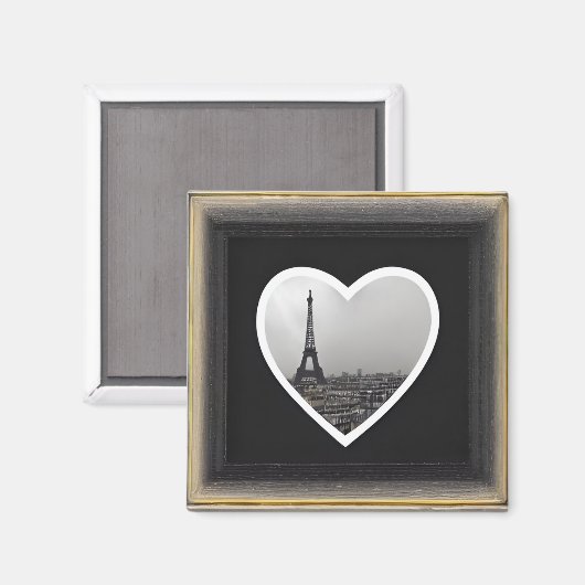 Paris-Magnet Magnet (Vorderseite/Rückseite)