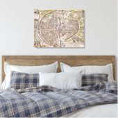 PARIS MAP, 1581 LEINWANDDRUCK (Insitu (Schlafzimmer))