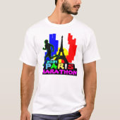 Paris Marathon T - Shirt (Vorderseite)