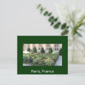 Paris Maze Garden Postkarte (Stehend Vorderseite)