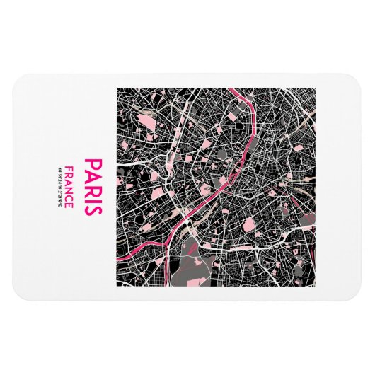 PARIS MEMORY MAGNET (Horizontal)