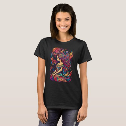 Paris Mermaid T-Shirt (Vorne ganz)