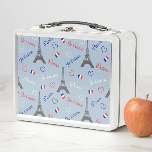 Paris Metall Brotdose (Beispiel)