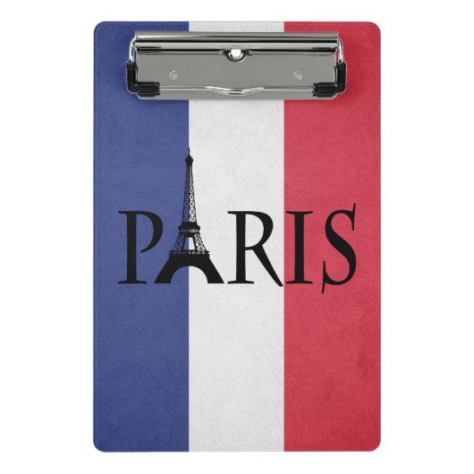 Paris Mini Klemmbrett (Vorderseite)