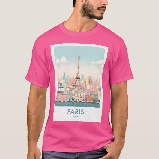 Paris Minimal T-Shirt (Vorderseite)