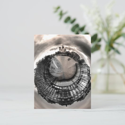 Paris Miniplanet Postcard!! Postkarte (Stehend Vorderseite)