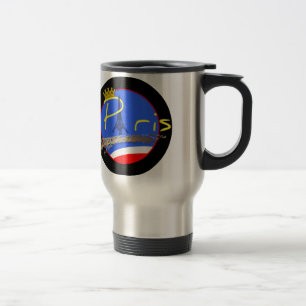 Paris mit Crown Travel Mug Reisebecher