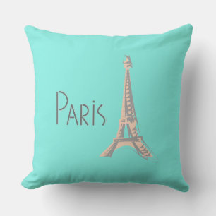 Paris mit dem Eiffelturm Kissen