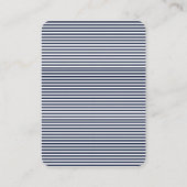 Paris mit Liebe für unsere Sweet Bebe Baby Dusche Begleitkarte (Rückseite)