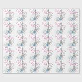 PARIS mit Liebe Geschenkpapier (Flach)