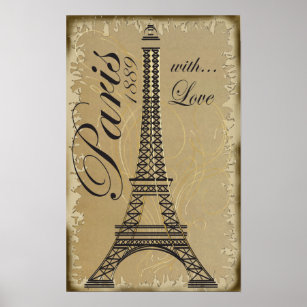 Paris mit Liebe Poster