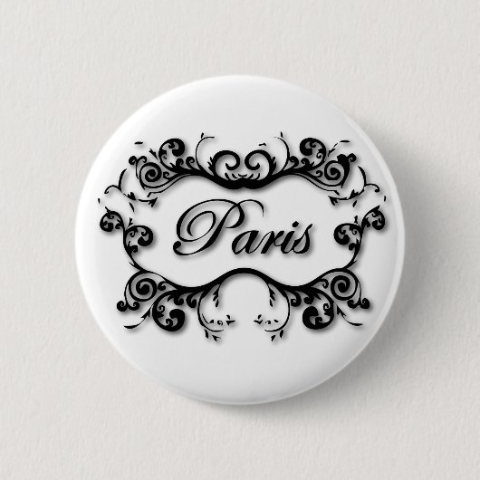 Paris mit Rollen Button (Vorderseite)
